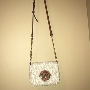 Michael Kors logo crossbody bag